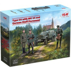 ICM Type G4 with MG 34 and German Staff Personnel (1:24)