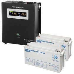 Logicpower LPY-W-PSW-1500VA Plus + 2 x LPM-MG 12V 150 Ah 1500&nbsp;ВА