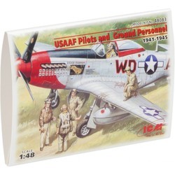 ICM USAAF Pilots and Ground Personnel (1941-1945) (1:48)