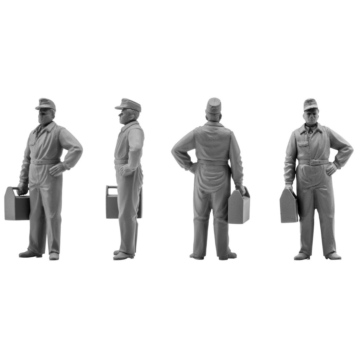 ICM German Luftwaffe Pilots and Ground Personnel (1939-1945) (1:48)