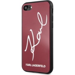 Karl Lagerfeld Signature Glitter for iPhone 7\/8\/SE