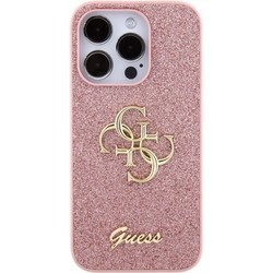 GUESS Glitter Script Big for iPhone 15 Pro