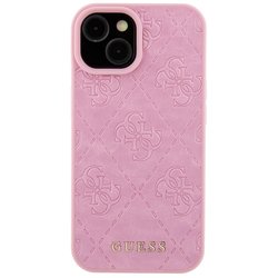 GUESS Leather Stamped for iPhone 15 Pro Max