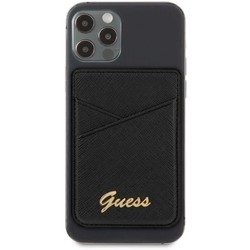 GUESS Wallet Card Slot Saffiano MagSafe