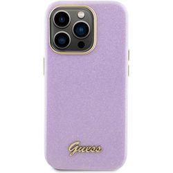 GUESS Glitter Glossy Script for iPhone 15 Pro Max