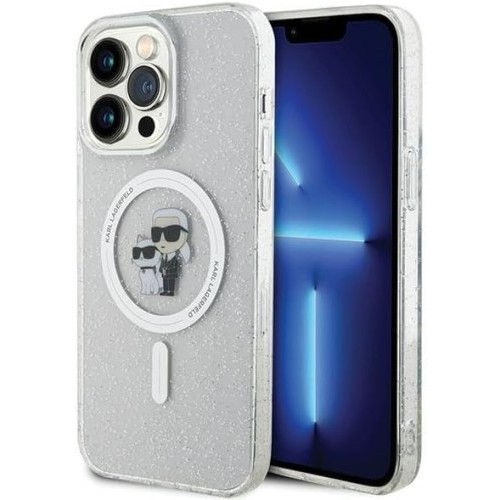 Karl Lagerfeld Karl&Choupette Glitter MagSafe for iPhone 14 Pro Max