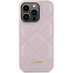 GUESS Quilted Metal Logo for iPhone 15 Pro Max