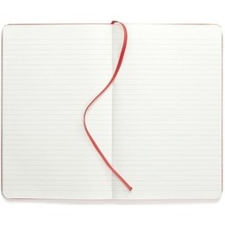 Moleskine Ruled Notebook Large Red