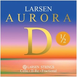 Larsen Aurora Cello D String 1\/2 Size Medium