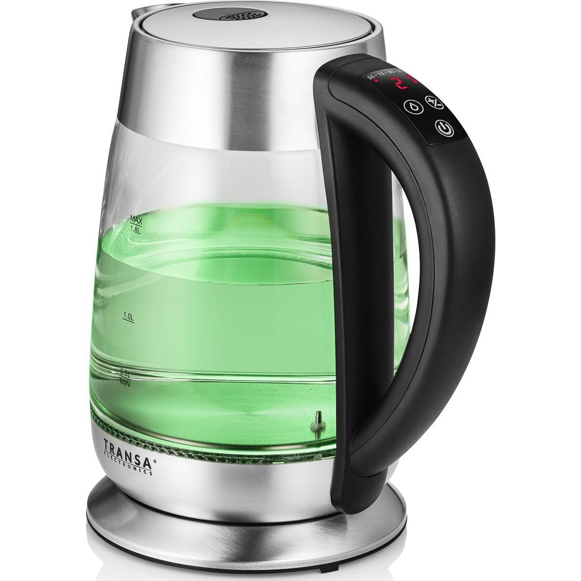 Transa Electronics BoiLed Glass 2200&nbsp;Вт 1.8&nbsp;л  хром