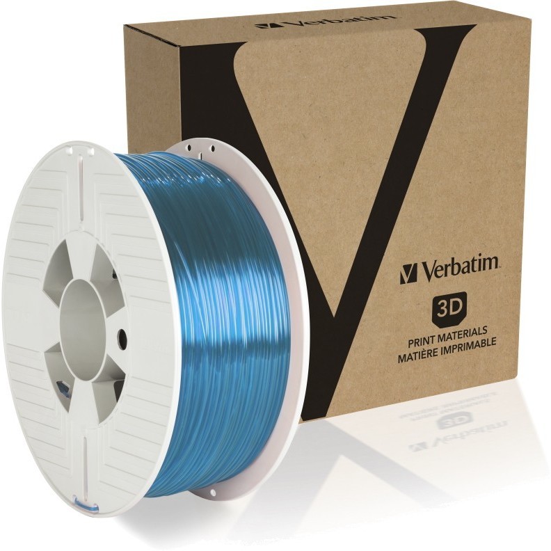 Verbatim PET-G Blue Transparent 1.75mm 1kg 1&nbsp;кг  синий