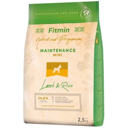 Fitmin Nutritional Programme Maintenance Mini Lamb\/Rice 2.5 kg