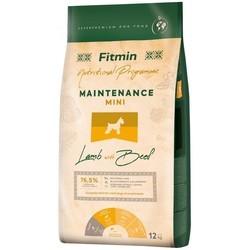 Fitmin Nutritional Programme Maintenance Mini Lamb\/Beef 12 kg