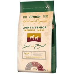 Fitmin Nutritional Programme Light\/Senior Medium\/Maxi Lamb\/Beef 12 kg