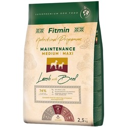 Fitmin Nutritional Programme Maintenance Medium\/Maxi Lamb\/Beef 2.5 kg