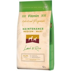 Fitmin Nutritional Programme Maintenance Medium\/Maxi Lamb\/Rice 12 kg