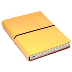 Ciak Ruled Rainbow Notebook Medium Yellow