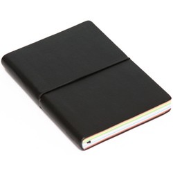 Ciak Ruled Rainbow Notebook Medium Black