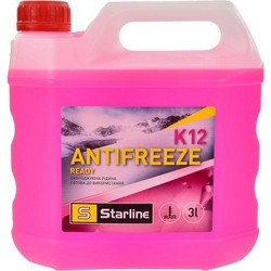 StarLine Antifreeze K12 Plus -30 Ready Mix 3&nbsp;л