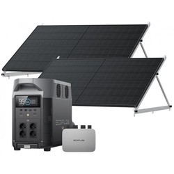 EcoFlow DELTA Pro + Microinverter 800W + 2RIGIDSP400W + Hook Kit