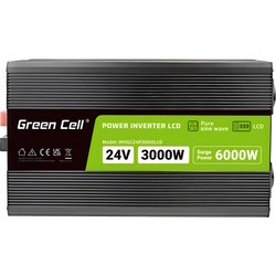 Green Cell Power Inverter LCD 24V to 3000W\/6000W Pure Sine