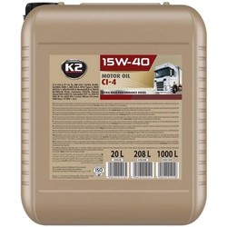 K2 Motor Oil 15W-40 CI-4 20&nbsp;л