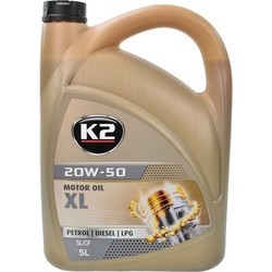 K2 Motor Oil 20W-50 XL 5&nbsp;л