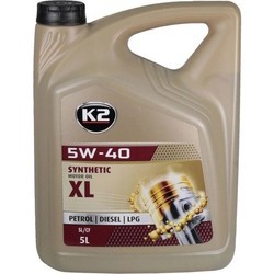 K2 Motor Oil 5W-40 XL 5&nbsp;л