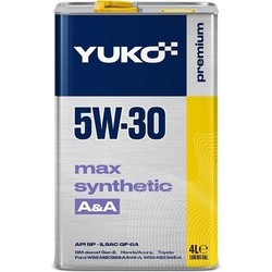YUKO Max Synthetic A&A 5W-30 4&nbsp;л