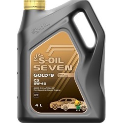 S-Oil Seven Gold #9 C3 5W-40 4&nbsp;л