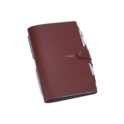 Mood Ruled Notebook Pocket Bordeaux