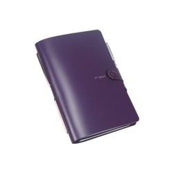 Mood Ruled Notebook Pocket Purple