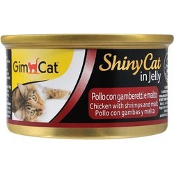 GimCat ShinyCat Jelly Chicken\/Shrimps\/Malt 70 g