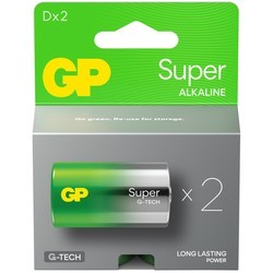 GP Super Alkaline G-Tech 2xD