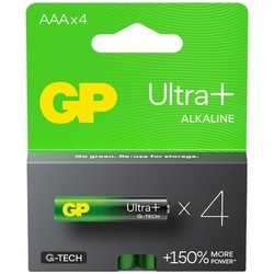 GP Ultra Plus Alkaline G-Tech 4xAAA