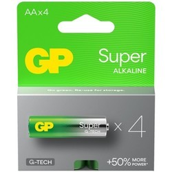 GP Super Alkaline G-Tech  4xAA