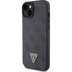 GUESS Leather Diamond Triangle for iPhone 15