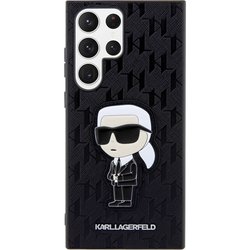 Karl Lagerfeld Saffiano Monogram Ikonik for Galaxy S23 Ultra