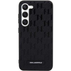 Karl Lagerfeld Saffiano Mono Metal Logo for Galaxy S23 Plus