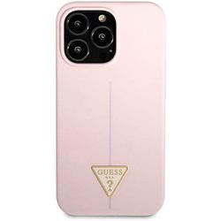 GUESS Silicone Triangle for iPhone 13 Pro Max