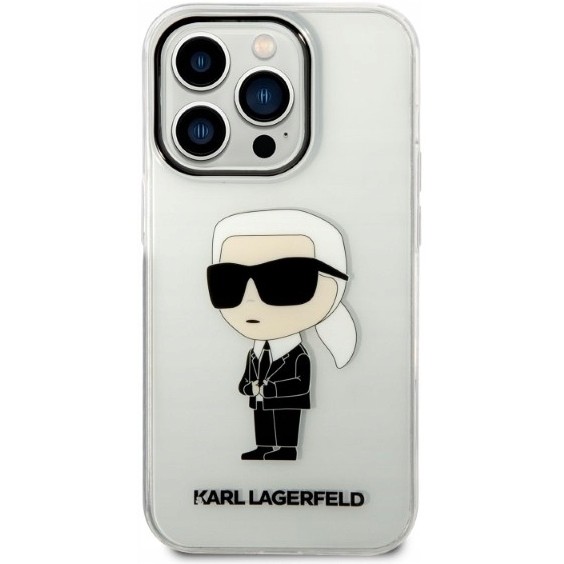 Karl Lagerfeld NFT Karl Ikonik Hard for iPhone 14 Pro