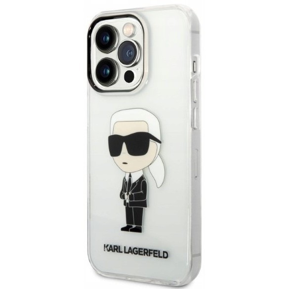 Karl Lagerfeld NFT Karl Ikonik Hard for iPhone 14 Pro