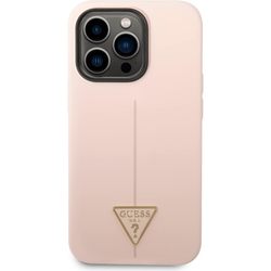 GUESS Silicone Triangle for iPhone 14 Pro Max