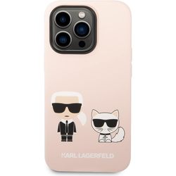 Karl Lagerfeld Slilicone Karl & Choupette Magsafe for iPhone 14 Pro Max