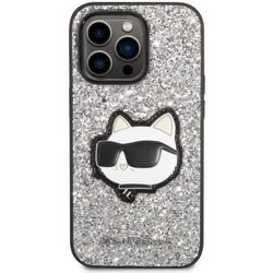 Karl Lagerfeld Glitter Choupette Patch for iPhone 14 Pro Max