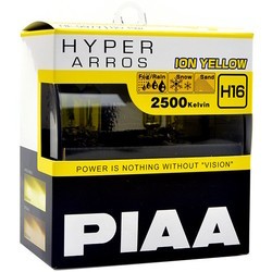 PIAA Hyper Arros Ion Yellow 2500K H16 HE-997Y