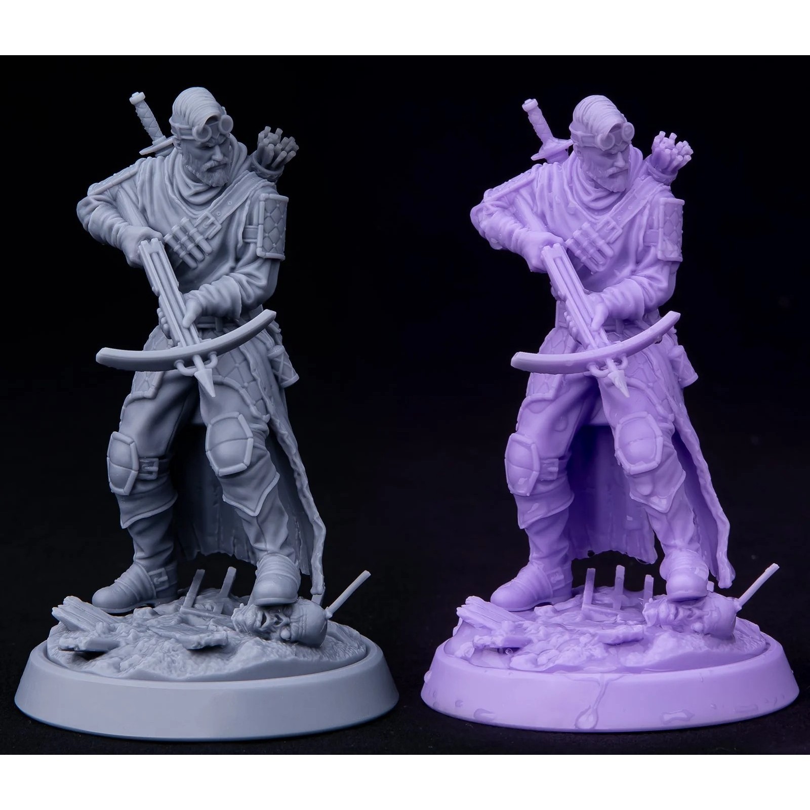 Elegoo Thermochromic Resin Grey To Purple 1kg 1&nbsp;кг  серый