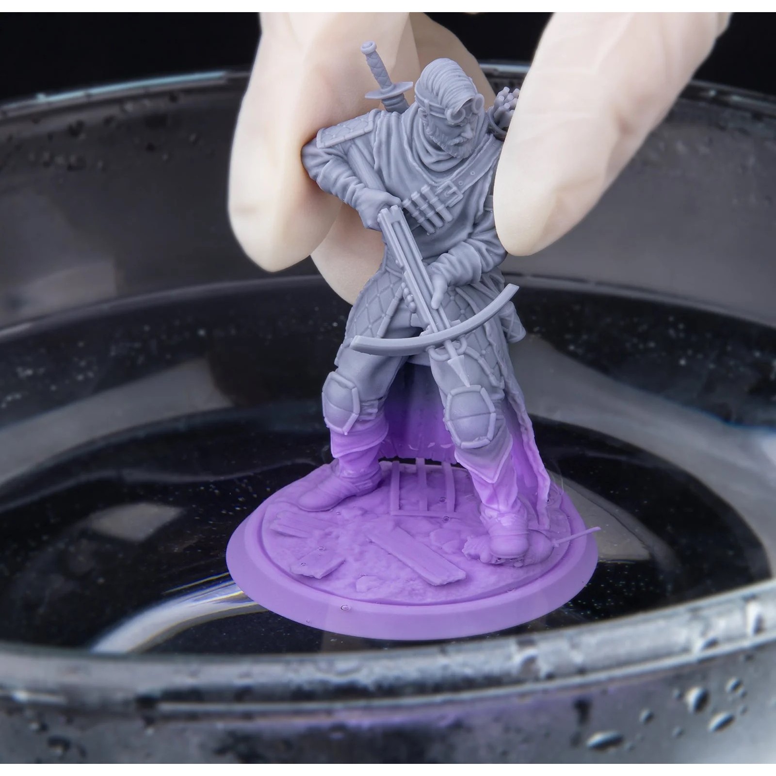 Elegoo Thermochromic Resin Grey To Purple 1kg 1&nbsp;кг  серый