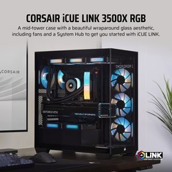 Corsair iCUE 3500X RGB черный