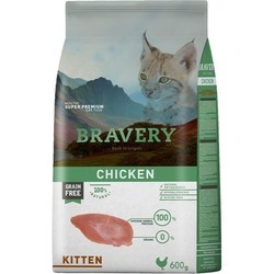 Bravery Kitten Grain Free Chicken  600 g